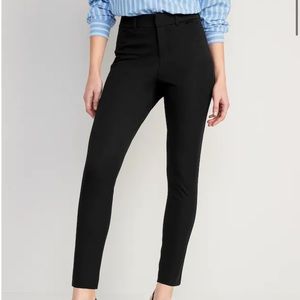 Black High-Rise Pixie Pants